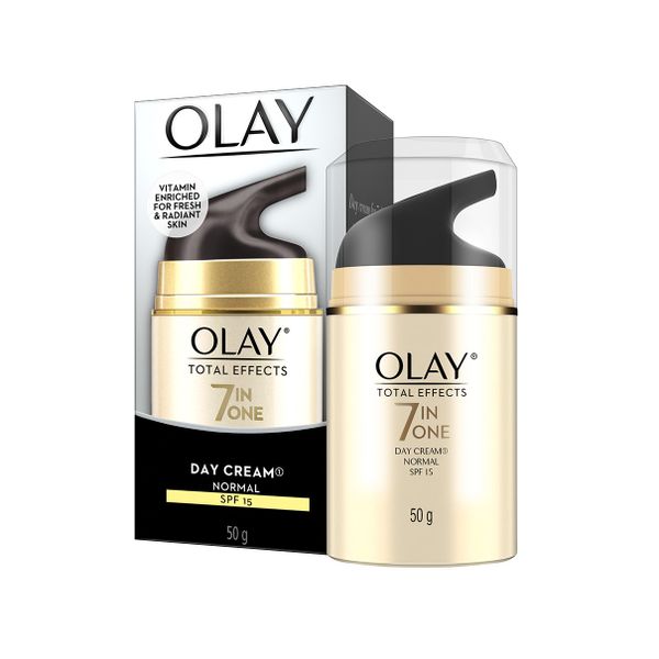Olay Total Effects Day Moisturiser Cream with SPF 15 - 50ml