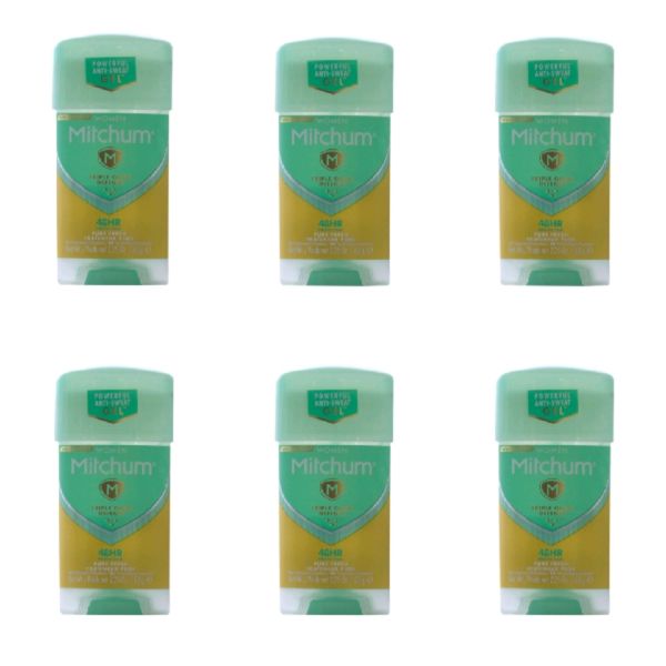 Mitchum Gel Antiperspirant Female Pure Fresh (6 x 63g)