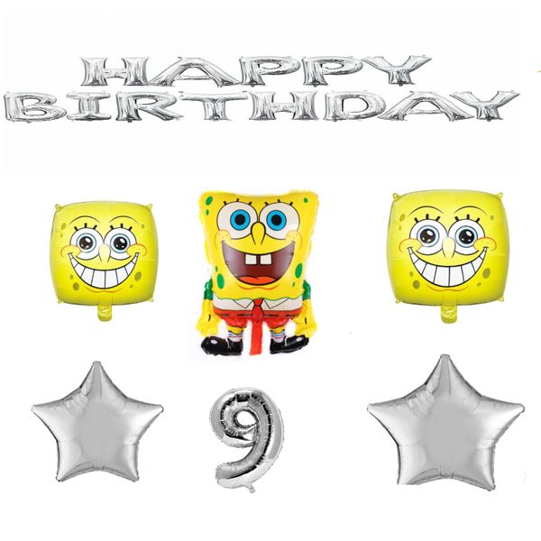 SpongeBob Balloon Set 9 years