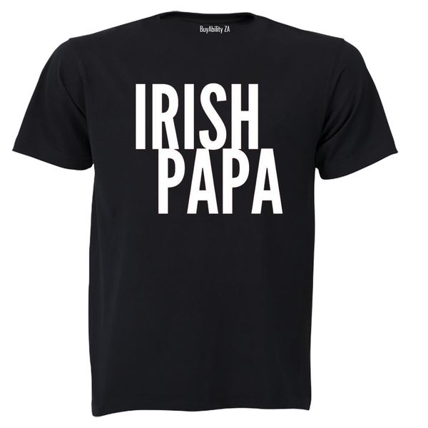 Irish PAPA - St. Patrick's Day - Adults T-Shirt