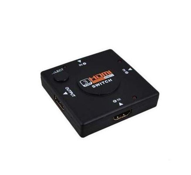 HDMI Switch 3 Port for HD-DVD, SKY-STB, PS3, Xbox 360, etc