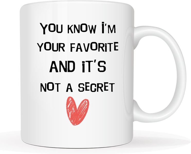 It's not a secret-Valentines-Father's day-Mother's day-Christmas Mug