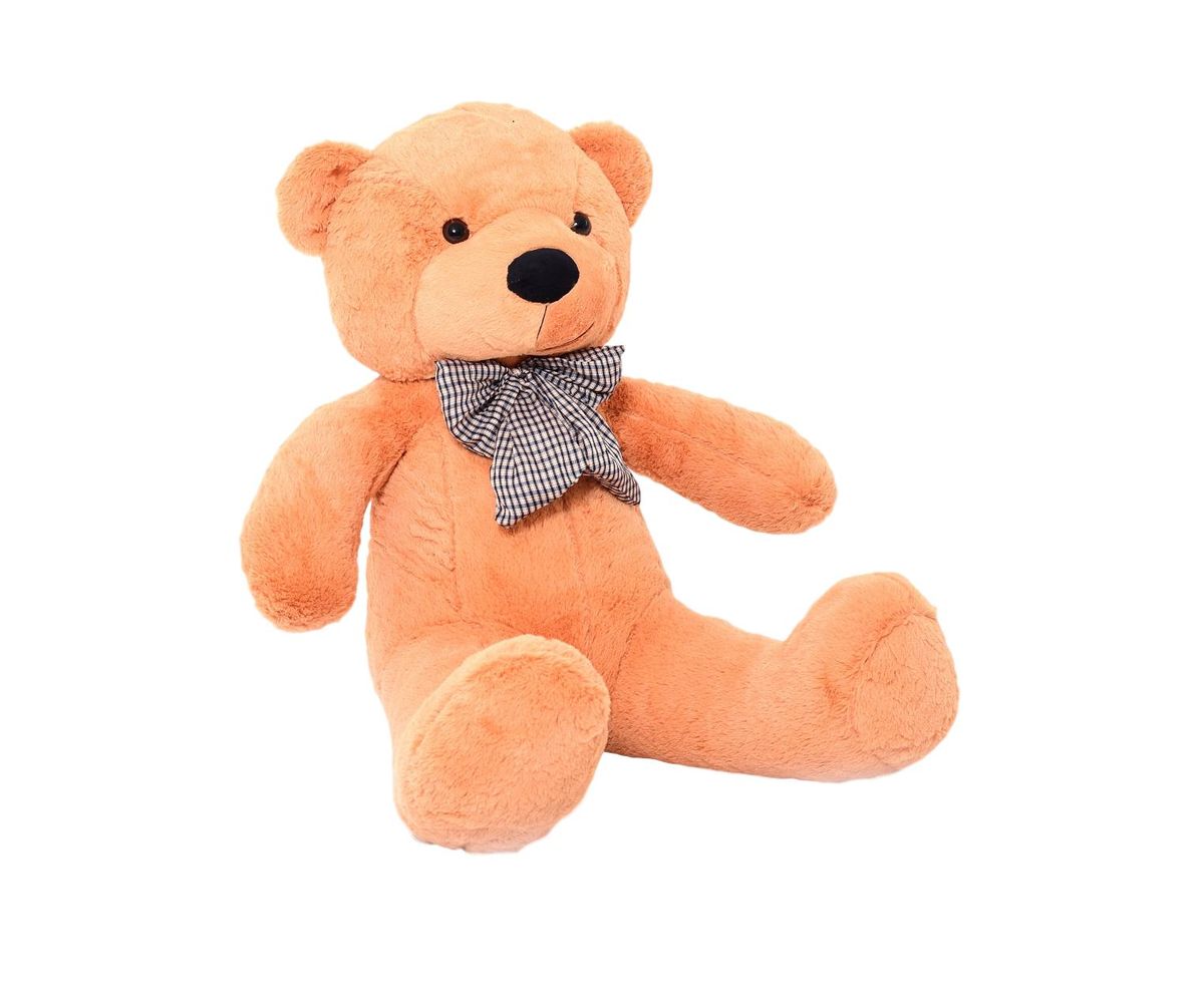 Giant Teddy Bear with a Bow-Tie - Mustard - 120cm | Buy Online in South ...