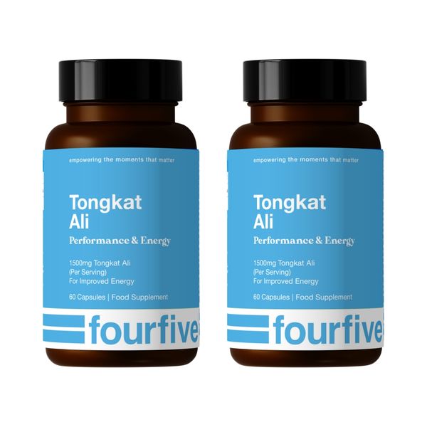 Fourfive 1500 mg Tongkat Ali Bundle! capsules for testosterone (120 Caps)