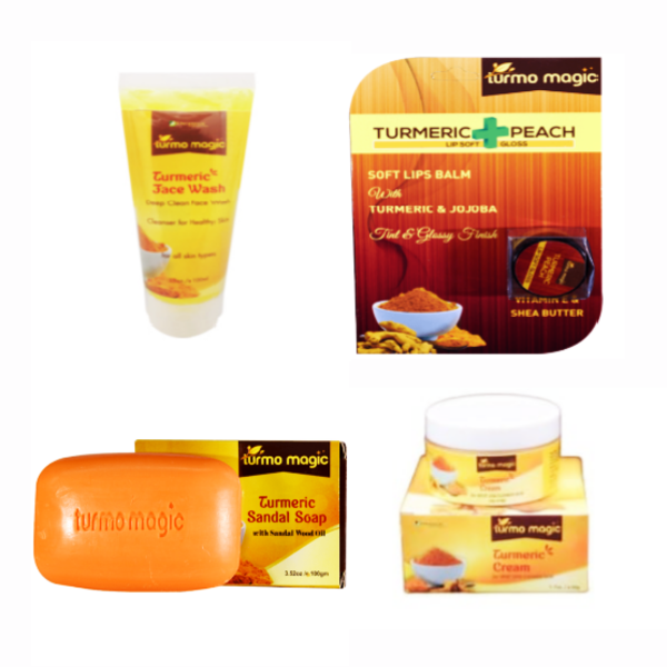 Facewash - Turmo Beauty Pack Turmeric x 4 Products