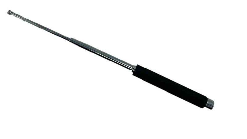 Large Expandable Solid Steel Baton With Sheath