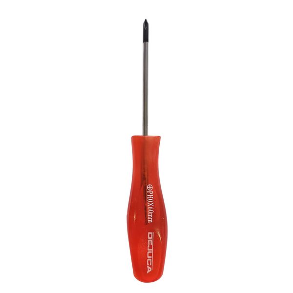 Dejuca - Screwdriver - Phillips #0 - 3 x 60mm - B/tip - 8 Pack