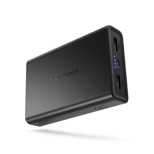 RAVPower 10000mAh Power Bank - Black