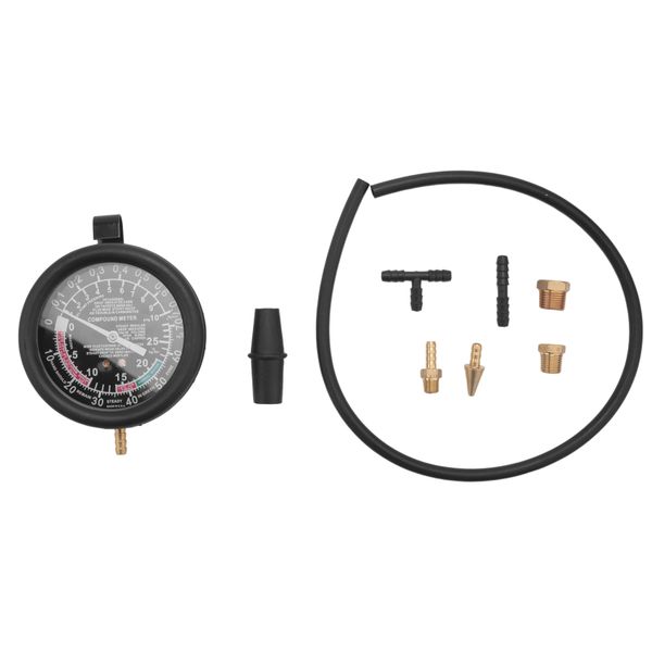 Car Engine Vacuum Pressure Gauge Meter For Fuel System Vaccum