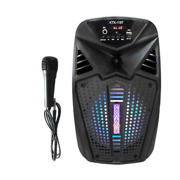 6.5" Karaoke Wireless Portable Speaker with Mic &amp; Remote