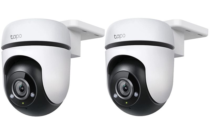 TP-Link TAPO C500 Outdoor Pan/Tilt Security Wi-Fi Camera (Dual-Pack)