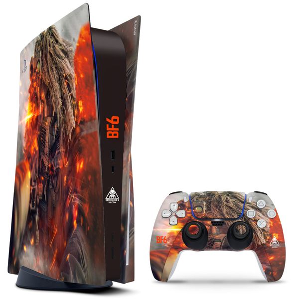 Decal Skin Compatible with PS5 (Disc): Battlefield 6 Engineer (Decal Only)