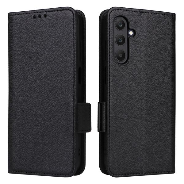 Lychee Patterned Leather Cover Compatible With Samsung Galaxy S21 Plus 5G