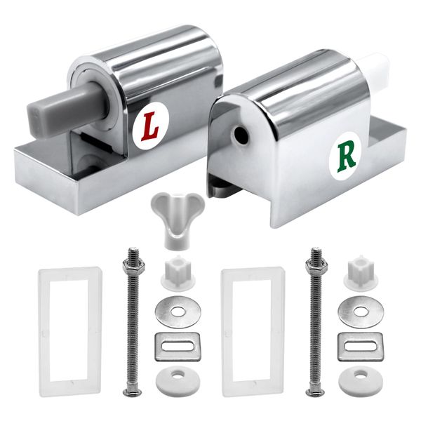 Toilet Seat Installation Kit Universal Replacement Silent Flush Hinges