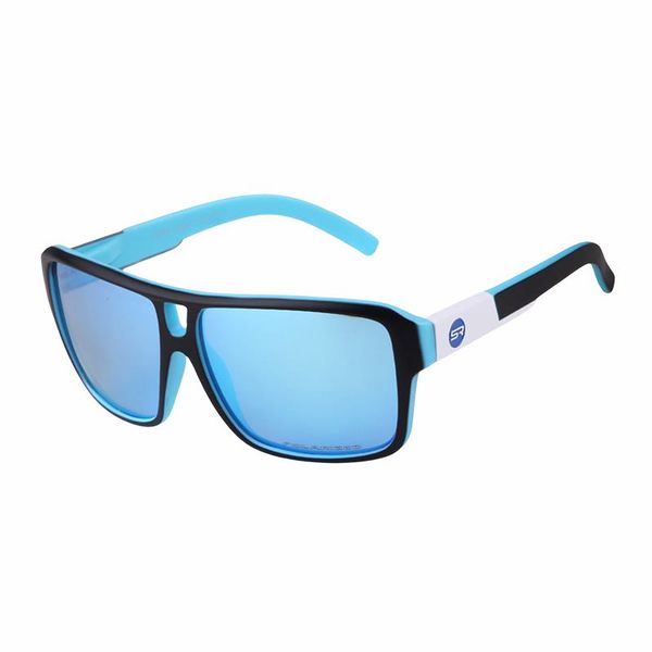 Story Polarized Sunglasses 100% UV Protection Blue/Black/White SR008