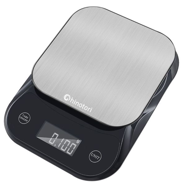 Digital Kitchen Scale Food Weighing Up to 5000g 0.1g Precision Tare LCD