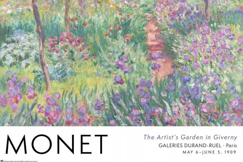 Monet Exhibition Poster