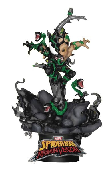 Maximum Venom Little Groot 6IN Statue