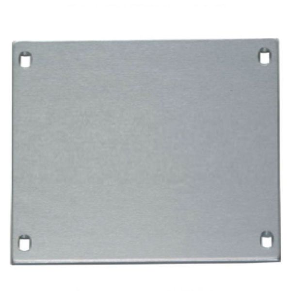 Union 5067 Push Plate 178mm Blank SS