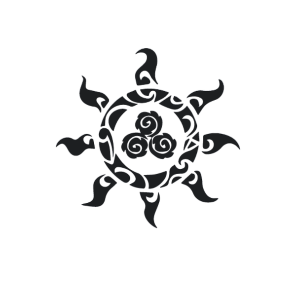 th-INK Semi-Permanent Tattoo kit - Floral Mandala - 55x55mm