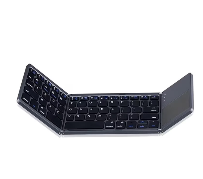 Foldable Keyboard, Bluetooth Connectivity, With Touchpad