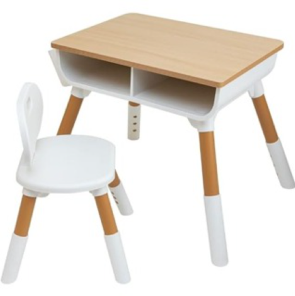 Little Genius Woodland Kids Study Table With Chair