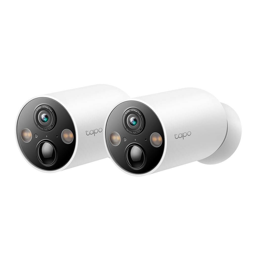Tapo C425 4MP 2K QHD Battery Wirefree Outdoor security Camera (2-Pack)