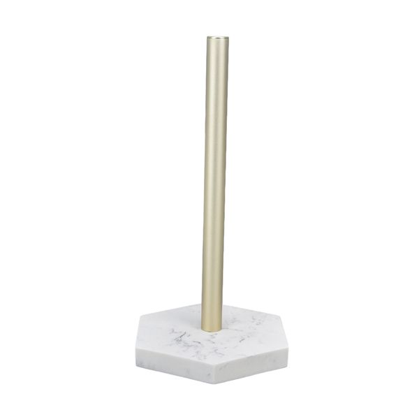 Marble Finish Standing Paper Towel Holder