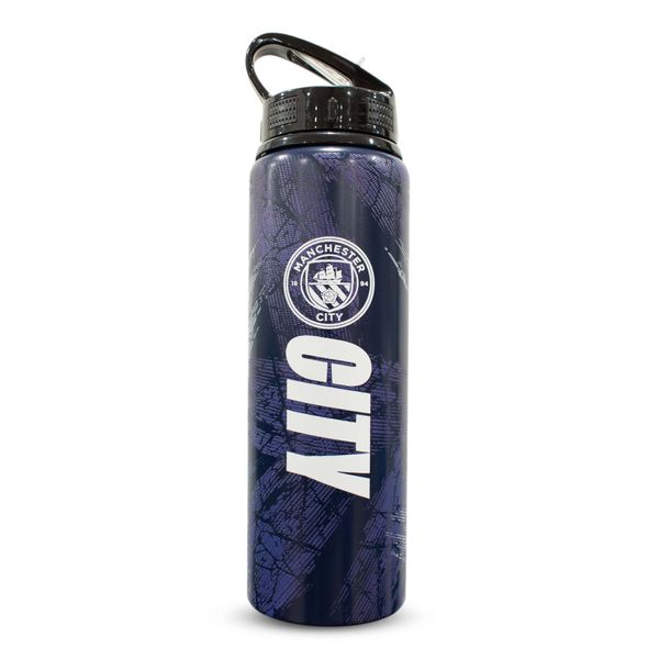 Man City FC 750ml Aluminium Printed Bottle
