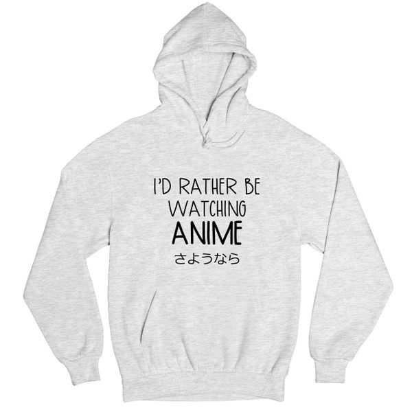 JuiceBubble Watching Anime Mens Hoodie