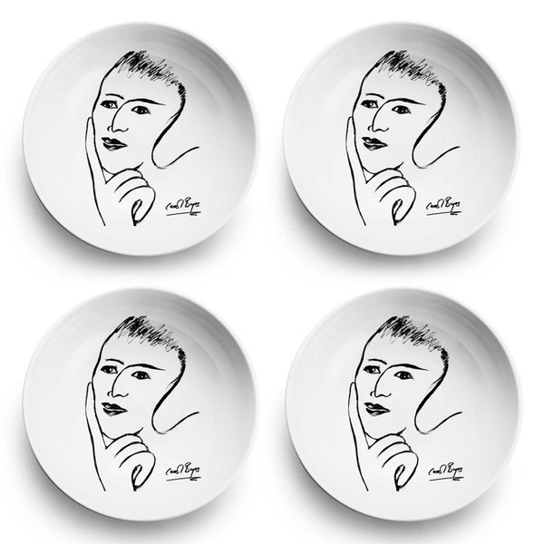 Carrol Boyes Cereal / Soup Bowl Set of 4- Distant Memory