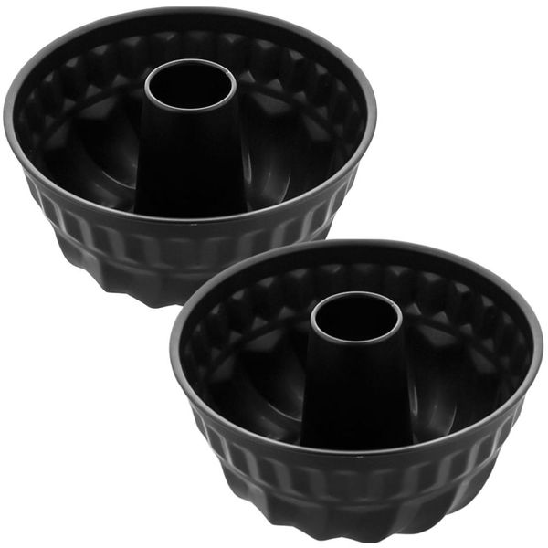 Kitchen Baking Non-Stick Mini Bundt Cake Pan - Set Of 2