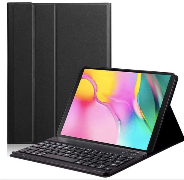 TUFF-LUV Bluetooth Keyboard acase for Samsung Galaxy Tab A7 10.4" - Black