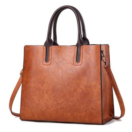 Handbags Women Fashion PU Leather Shoulder Bag Image