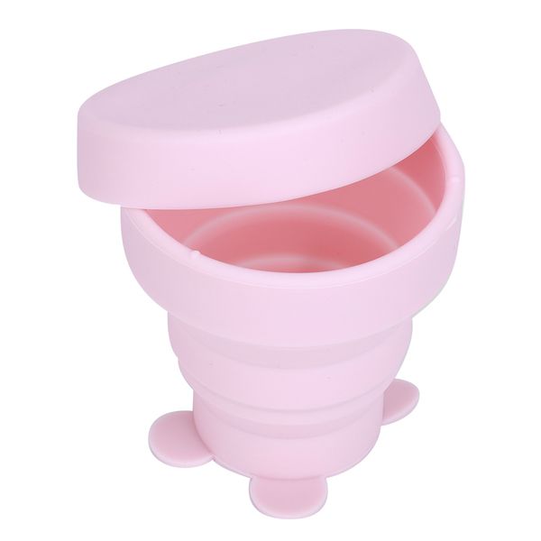 Outdoor Portable Camping Pet Silicone Folding Water Cup 2Pcs