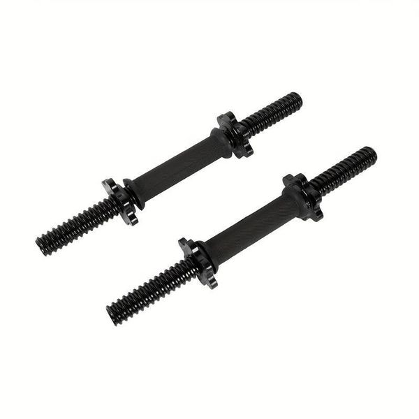 18inch 46cm Black Adjustable Dumbbell Bar - 2 Pieces High-Quality