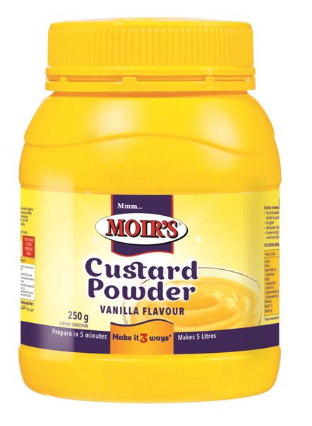 MOIR's Custard Powder Vanilla 6 x 250g