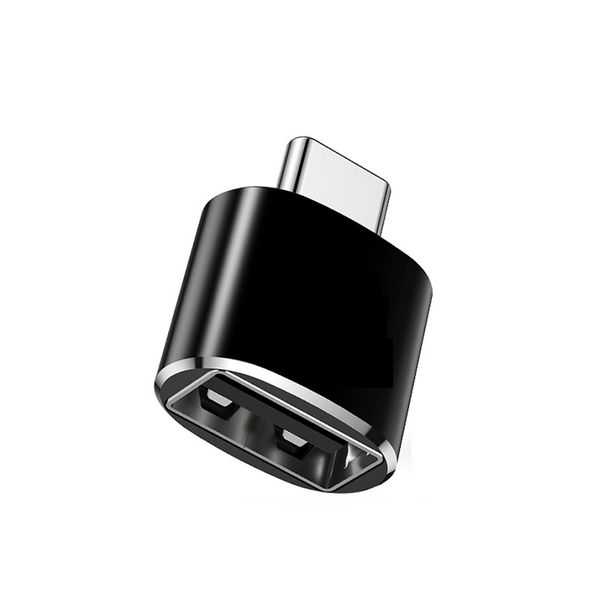 LPS Type-C to USB OTG converter adapter for transferring data - Black