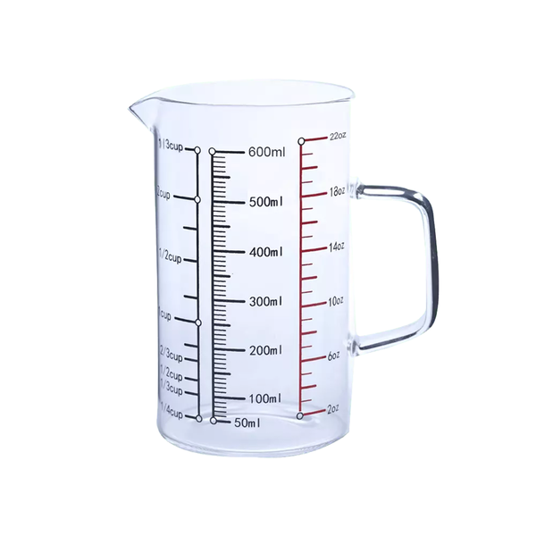 600ml Glass Measuring Jug