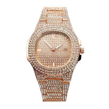 Full diamond clearance watch