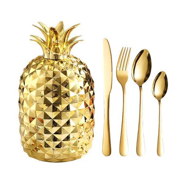ABS Mood Egg Pineapple Egg Stainless Steel Western Cutlery