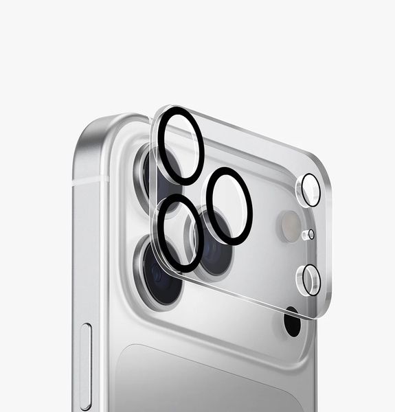Transparent Camera Lens Cover Tray Compatible with iPhone 17 Pro Max