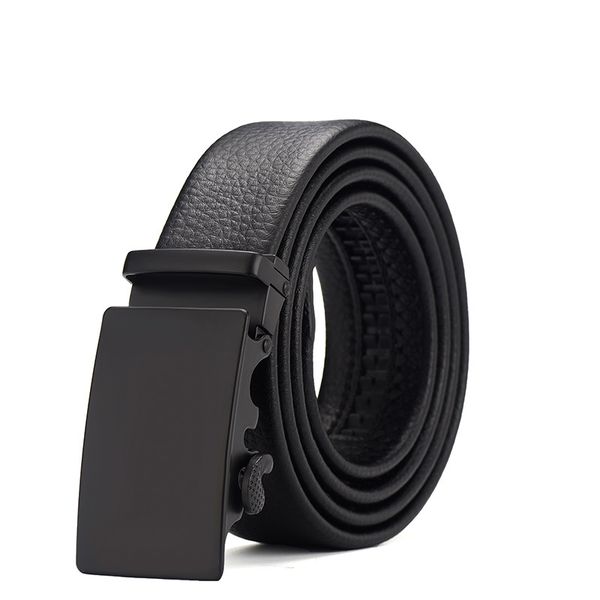 Leather Cowboy Belt Buckles for Men, Women Black