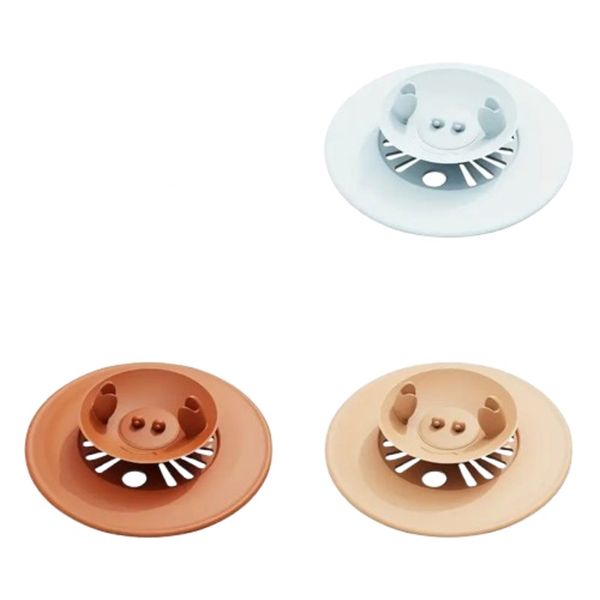 Silicone Drink Lid with Straw Hole - 3 Piece