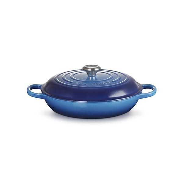 Le Creuset - Signature Shallow Casserole - 26cm - Azure Blue