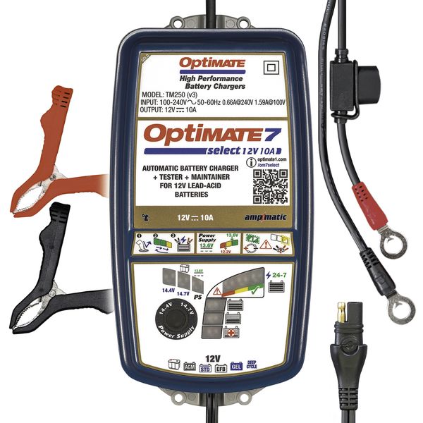 OptiMATE 7 Select battery charger