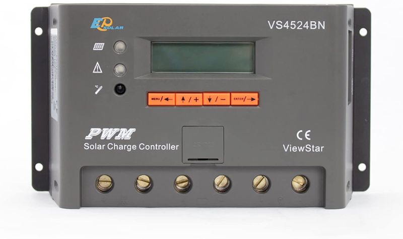 Epsolar ViewStar VS4524BN 45A PWM Charge Controller - 12/24V-45A