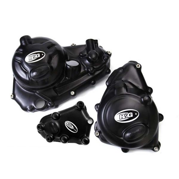 R&amp;G Engine Case Cover Kit Compatible with BMW S1000RR/R and HP4 models