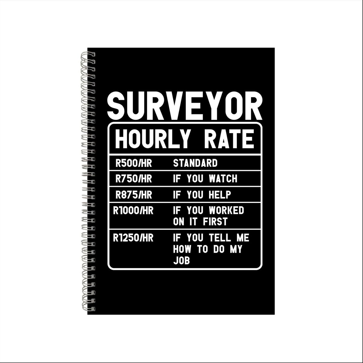 Surveyor Notebook Surveying Writing Gift Book A4 Notepad 08 | Shop ...