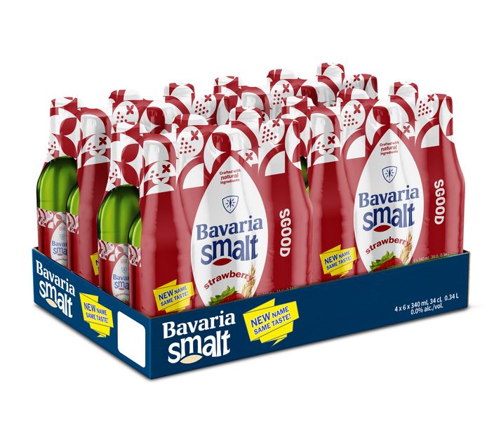 Bavaria - Smalt Strawberry - 24 x 340ml